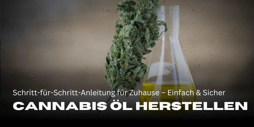 Cannabis Öl herstellen: Schritt-für-Schritt-Anleitung für Zuhause – Einfach & Sicher