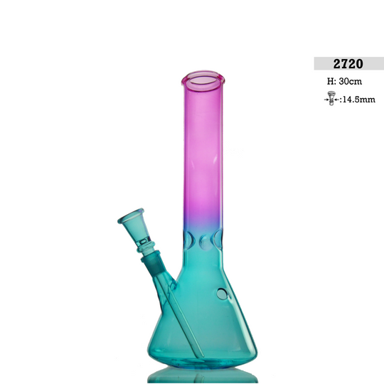 Black Kobra Bullet Glass Bong 24cm