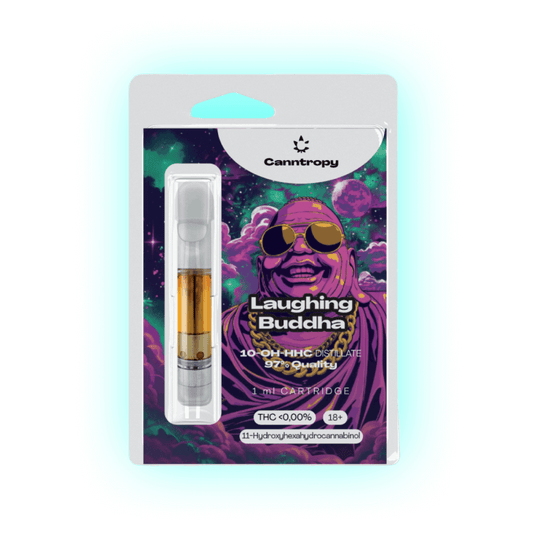 10 OH HHC Kartusche Laughing Buddha 97% 1ml