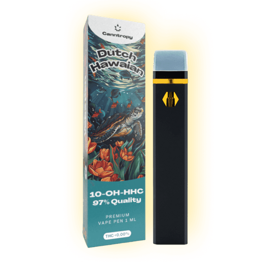 10 OH HHC Vape Dutch Hawaian 97% 1ml