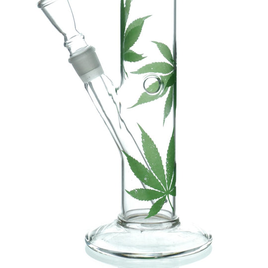 Glass cylinder bong 40cm