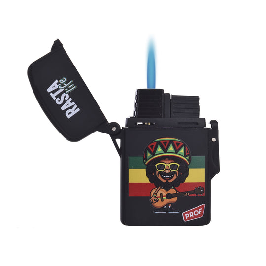 Sturmfeuerzeug Rasta life mit Jetflame