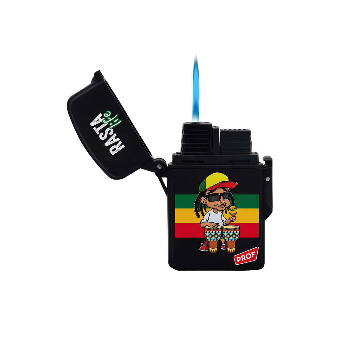 Sturmfeuerzeug Rasta life mit Jetflame