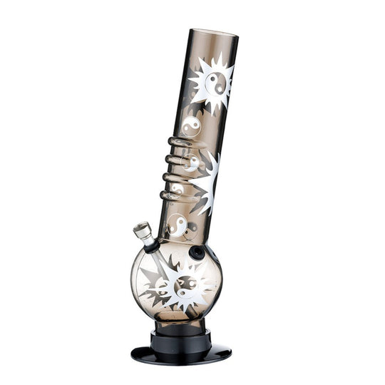 Black Kobra Bullet Glass Bong 24cm