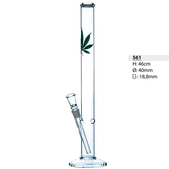 Glass bong cylinder 46cm