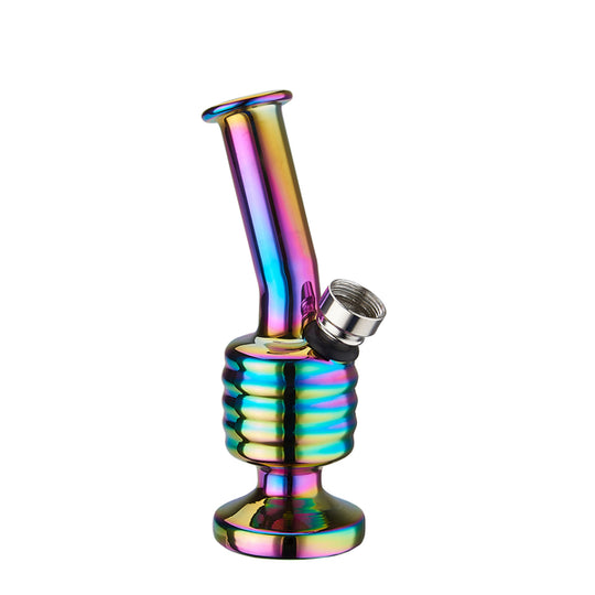 Mini cachimba de cristal Rainbow 12,5 cm