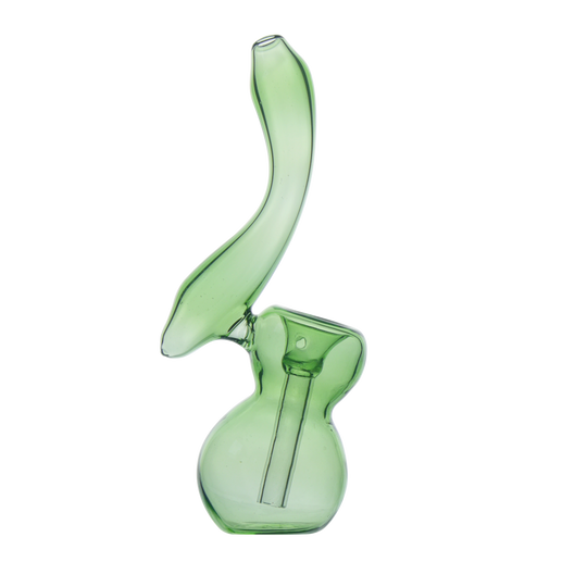 Hand Water Pipe Light Green 13cm