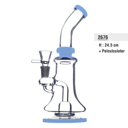 Gass Bong with Pelculculater 24,5cm