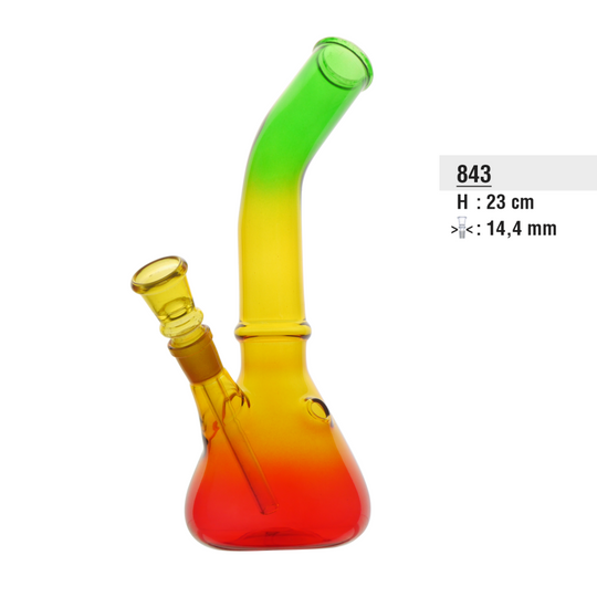 Bong de vidrio Bullet Reggae 23cm