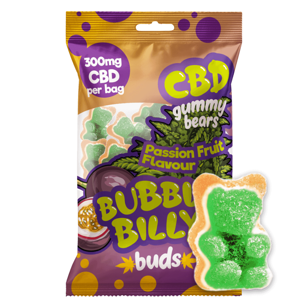 CBD Gummibärchen - Passionsfruchtgeschmack (300 mg)