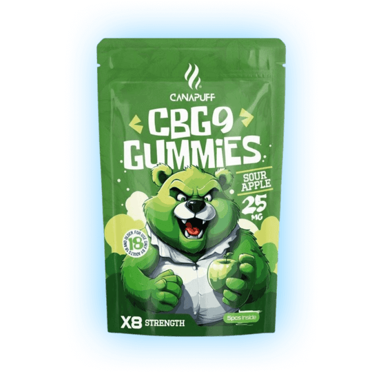 CBG9 Gummibärchen Sour Apple 5Stück