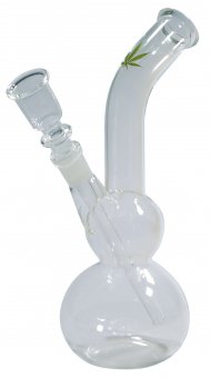 Bong de cristal Hoja 21cm