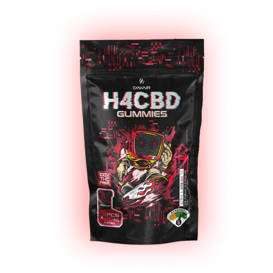 Erdbeere H4CBD Gummibärchen