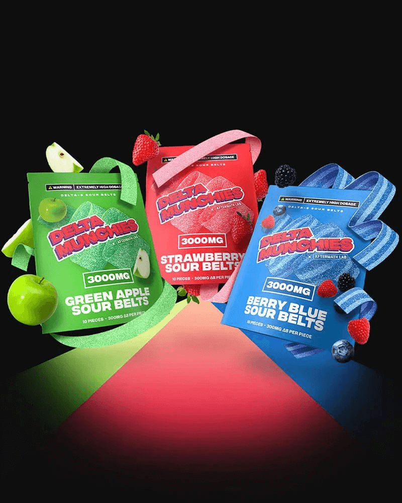 Delta Munchies Sour Belts