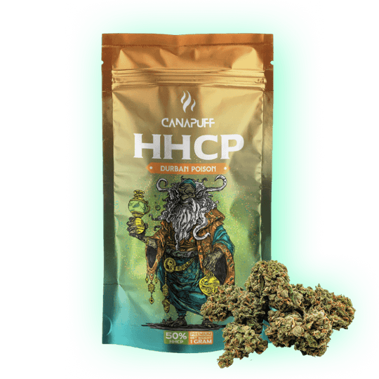 HHC-P Blüten Premium Qualität Durban Poison Canapuff