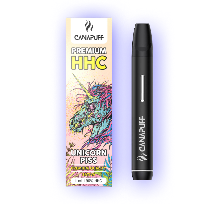 HHC aufladbares Vape mit tropischem Ananas Canapuff