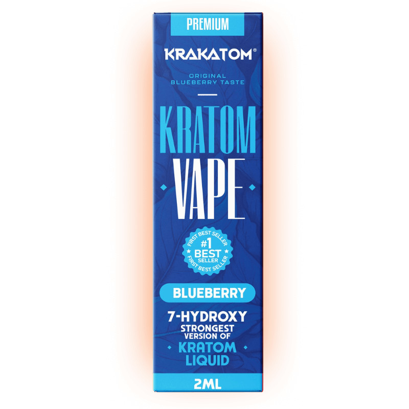 7-Hydroxy Kratom Vape - Blueberry 2ml