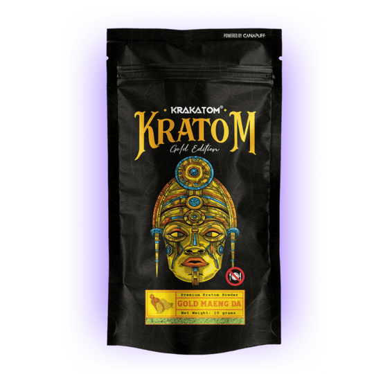 Kratom Pulver Gold Maeng Da - Gold Edition