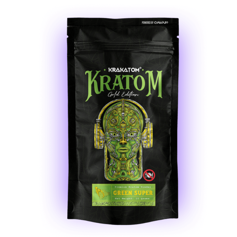 Kratom Pulver green super