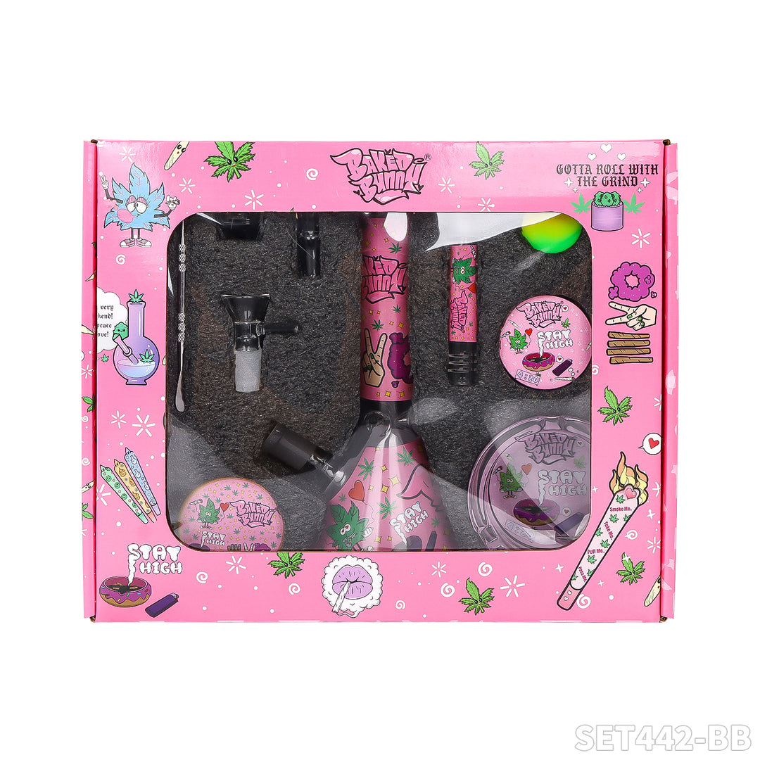 Baked Bunny Bong Set – Komplettes Raucherset 7tlg.