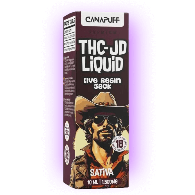 THC-JD Liquid 1.500mg - Jack 10ml