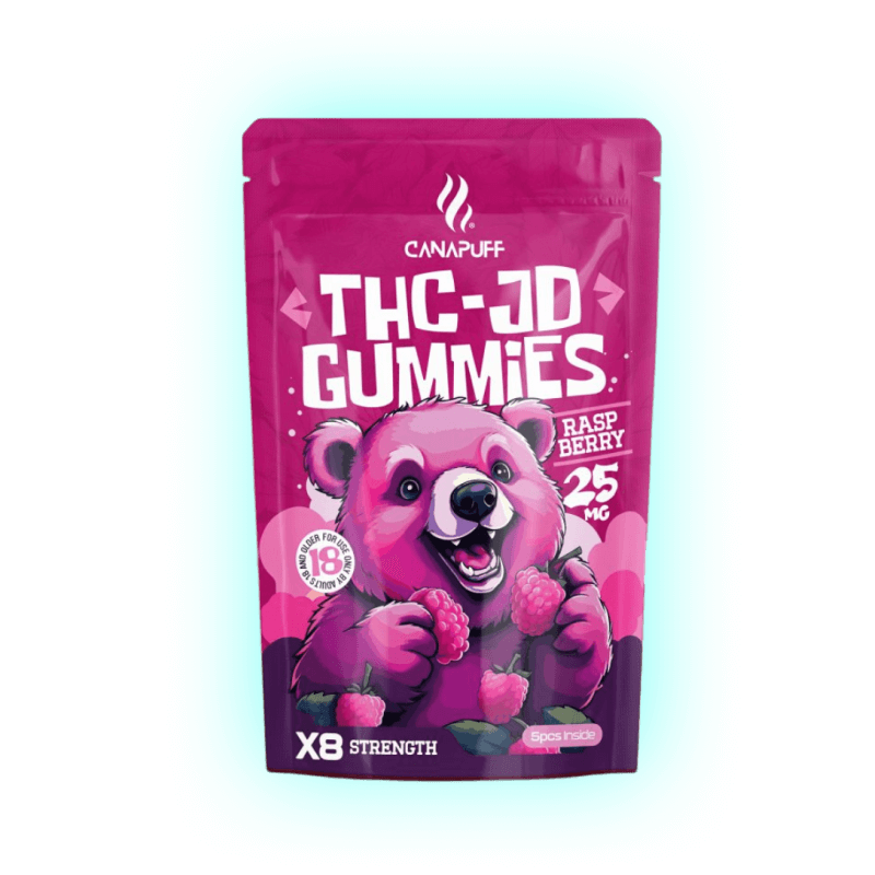 THC-JD Gummibärchen Raspberry