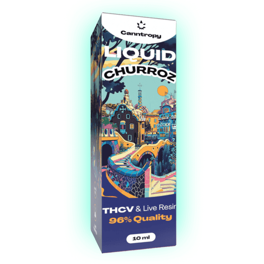 THC-V Liquid Churroz 96% 10ml