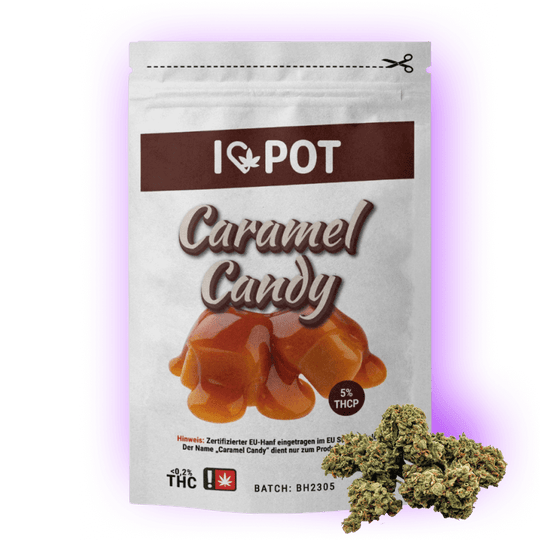 THC-P Blüte Caramel Candy 5%   THC FREE