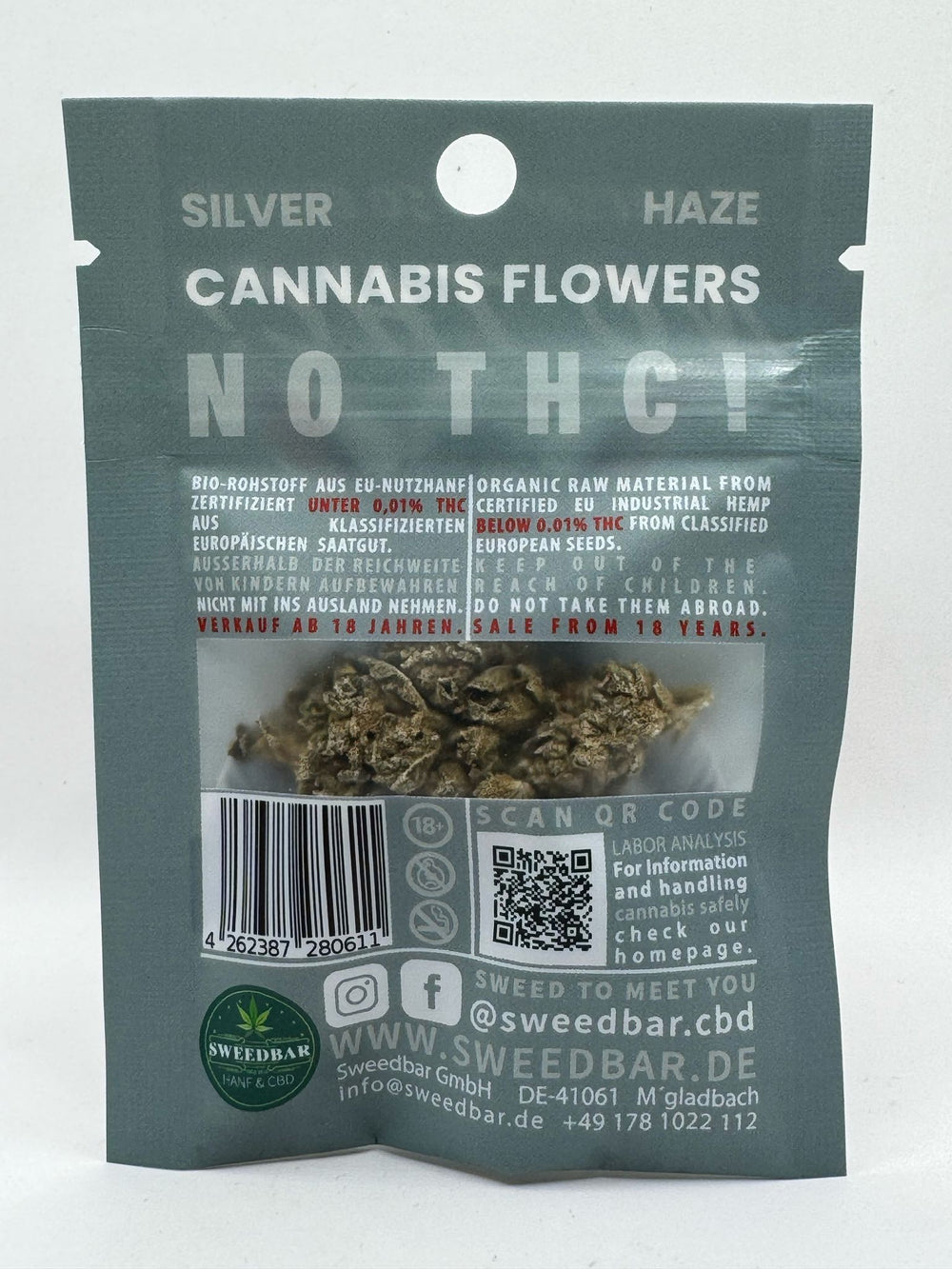 CBD Flor Super Silver Haze SIN THC