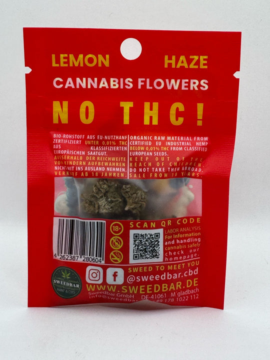 CBD Flower Super Lemon Haze THC BAJO