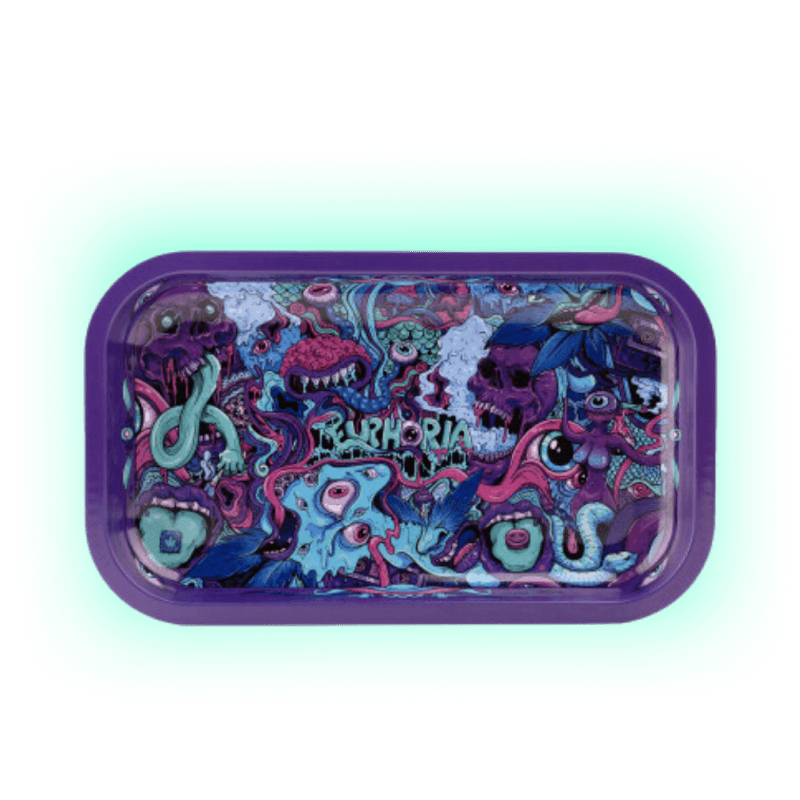 Euphoria Metal Rolling Tray Psychedelic - 270 x 160 mm