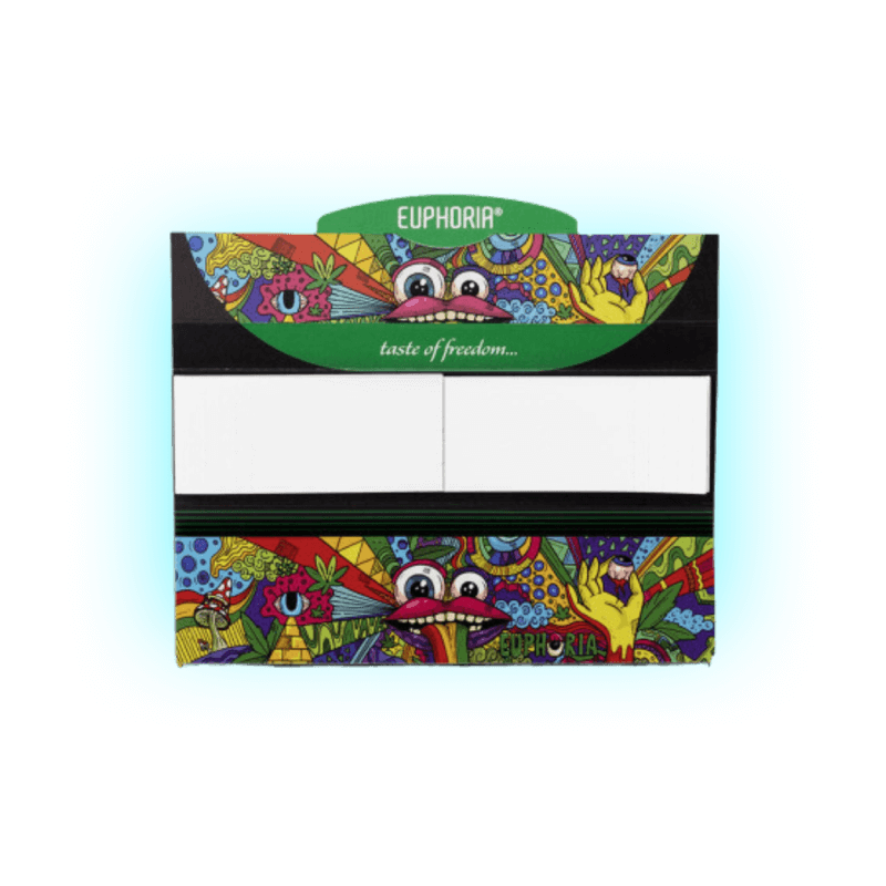 Euphoria Vibrant Rolling Papers Kingsize Slim + Filters papers