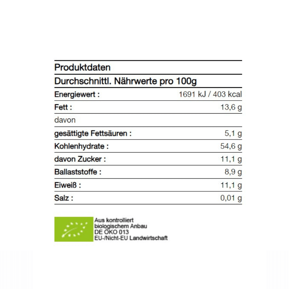 Fruit hemp muesli 500g