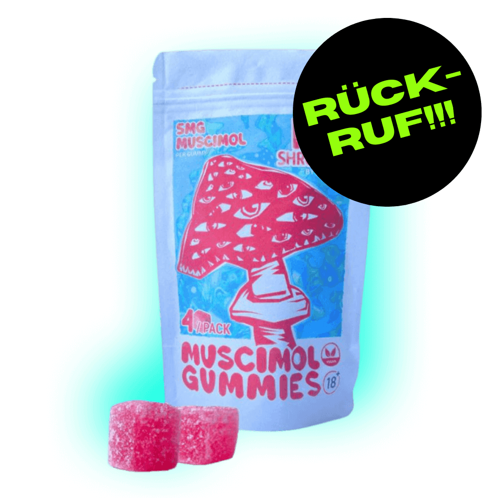 Muscimol Mushroom Gummies 4 pieces