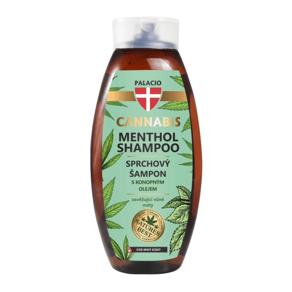 Palacio Cannabis Shampoo Menthol, 500 ml