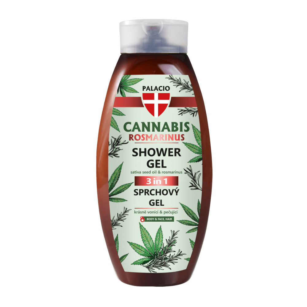 Cannabis Rosmarinus Duschgel, 500 ml Palacio