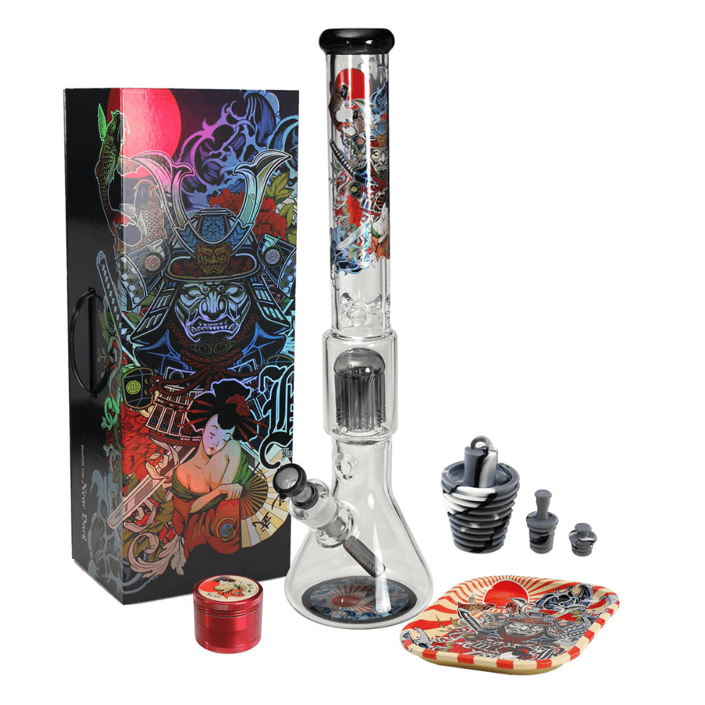 Bongset Kofferbong Perko RONIN + GEISHA Black Leaf®